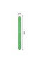 50Pcs 6" Coloured Wooden Craft Sticks, Rainbow Multicolour, Popsicle Sticks for Arts and Crafts Projects - 7