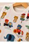 Safari Friends Baby Boy Summer Top and Bottom Set - 4