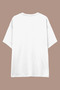90's Vibe Series Loose Fit T-Shirt |   Unisex 100% Cotton Black & White Printed Custom Design Tee - 2