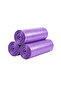 5 Rolls of 10 Pieces 65X70 cm Drawstring Lavender Scented Garbage Bags 50 Pieces Large Size Drawstring Garbage Bags - 4