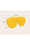 Silicone Sunglasses Container Case Anti-Scratch Glass Protector Foldable Case - 4