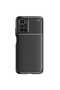 Xiaomi Redmi 10 Case Carbon Look Silicone with Camera Protection Ultimate Protection Brsa - 4