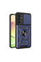 Galaxy A15 Case Sliding Camera Protector Magnetic Stand Tank Protection Brsa