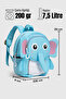 Bungle Cute 3D Elephant Motif Kindergarten, Nursery, Daily Children's Backpack - Orthopedic & Lightweight - 8