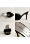 Black Goose down Women's Slippers 630 - 2