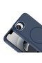 iPhone 16E Case Slim Magsafe Ring Camera Raised Silicone Brsa - 8