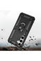Galaxy S24 Plus Case Camera Protector Magnetic Stand Tank Protection Senk - 2