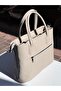 Genuine Leather Women's Shoulder and Handbag Tote – with Compartments and Long Strap - 3