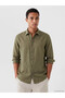 Lcw Vision Regular Fit Linen Look Men's Shirt