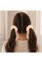 Knitted Pompom Hair Clip - Bulut Scrunchie Handmade - 2-Piece Handmade Knitted Clip - 6