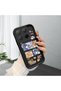 Mi 15t Pro Compatible Black Silicone Case Shockproof with Camera Protection