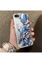 iPhone 7/8/Se 2020 2022 Compatible Hard Acrylic Back Silicone Edge Lens Protection Case - 3