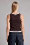 100% Cotton Slim Fit U-Neck Ribbed Undershirt H1587Ax26Au - 7