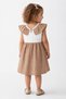 Baby Girl Muslin Zero Sleeve Summer Dress 15234 - 2