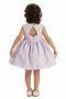 Baby Girl Evening Dress Heart Motif Jacquard Heart Cut-Out Back Dress and Headband Set - Birthday, Party, Wedding, Mevlüt (6, 12, 18, 24 Months) 35461Pr - 4