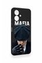 Tecno Spark Go 2 Compatible Mafia Patterned Silicone Case - 2