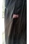 Elegant Black V-Neck Pintuck Abaya Maxi Dress - 6