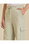 Girls Pale Green Cargo Pocket Track Pants - 4