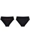 Women's Lycra Bamboo Slip 3-Pack Midnight Mood Printed Black – Breathable Fabric, Soft Touch - 7
