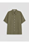 Nevavm Plus Size Linen Blend Women's Shirt with a Difference