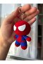 Örgü spiderman anahtarlık - 2
