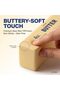 Butter Squishy Toy, Realistic Slow-Rise Salted Butter Stick Stress Reliever, Soft TPR Squeeze Sensory Fidget for Kids & Adults, Funny Prank Gag Gift, 4oz Size – 1 Piece - 4