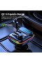 1 Pc Wireless Bluetooth 5 Car Fm Transmitter Mp3 Player Handsfree Pd 20w Qc3 0 9 Led - 5