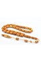 Hakkı Usta Signed Capsule Cut Juniper Tree Prayer Beads