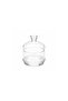 Glass sugar bowl with lid 260 ml - 8