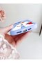 Samsung Galaxy A36 5g Compatible Case Camera Protector Blue Silicone Couple Phone Case Stripe Pattern - 4