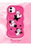 iPhone 11 Compatible Case Camera Protector Red Silicone Couple Phone Case Character Pattern - 2