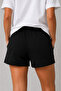 Women's Lace-Up Double Pocket Comfortable Cut Shorts - 3