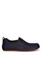 Secure 1823-1-N Navy Blue Nubuck Genuine Leather Men's Shoes - 2