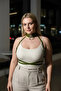 Plus Size Khaki Women's Belt Corset Style with Ring Detail - 4