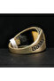 925 Sterling Silver Men's Natural Amber Ring 10.75x23mm Honey Yellow Rectangular Cabochon 6g - 4