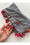 Smoked Colored Ribbon Embroidery Writing Rose Embroidery Handcrafted Needlework Embroidery Writing
