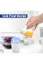 Silicone Stretch Lids 6 Pack, Suction Lid Multi Size Reusable Durable Food Storage Covers For Bowls, Cups, Pots, Food Fresh Saver Cover(Blue) - 2