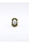 Natural Stone Moonstone Natural Stone Women's Antique Adjustable Ring Euy94Ay - 3
