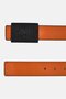 Women Genuine Leather Reversible Belt, Multicolor - 2