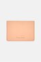 Women Brand Logo Card Wallet, Pink - 2