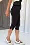 Kapri Women's Slit Leggings - Black - 3