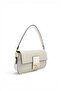 Green - Bone Crow's Feet Plaid Women's Shoulder Bag Sp1179 - 2