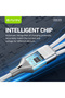CB-365 3-In-1 Fast Charging Cable Nylon Braided 3A 480Mbps Data Transfer For Type-C/Micro/iPhone - 6