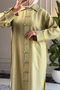 6596 - Comfortable and Stylish Zippered Soft Modal Fabric Long Women's Tunic - 7