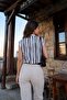 Women's White Padded Sleeveless Shirt Arm-26Y001144 - 2