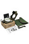 Nikula-Prismatic Waterproof Luminous Compass with Case Military Army Geo for Camping Hiking Traveling - 2
