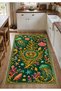 Sdt Traditional Patterned Modern Woven Base Decorative Carpet Sdtamor5067 - 3