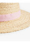 Ribbon Detailed Straw Hat - 4