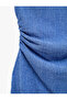 X Şahika Ercümen - Sleeveless Crew Neck Long Dress with Accessories and Back Detail - 3