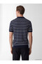 Quality Parts from Çelebi Store Devrik Roba Yaka Striped Men's Knitwear Sweater - 3